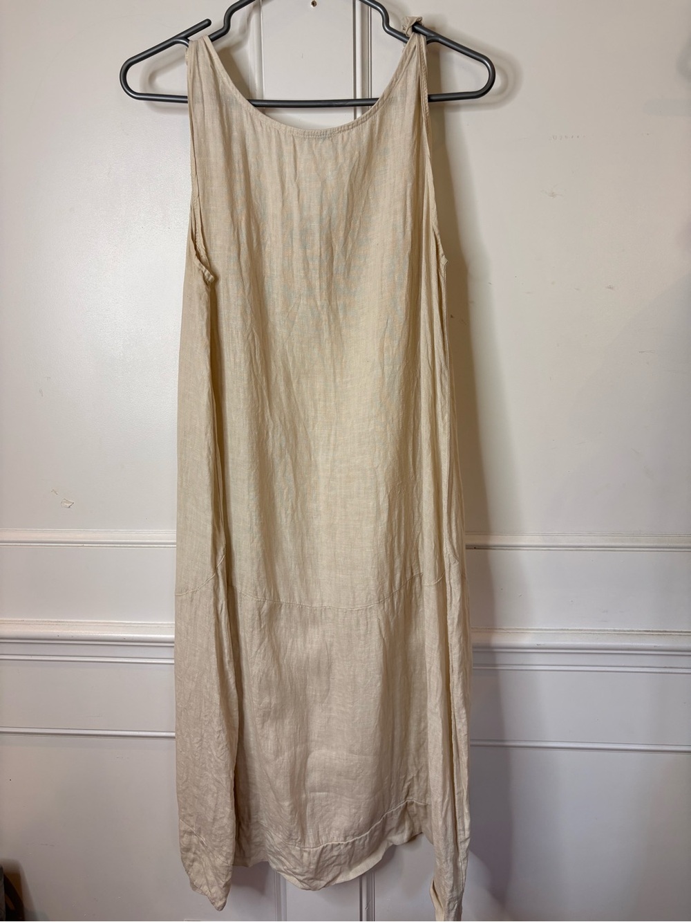 Alessia Pacini Beige Linen dress - Picture 6 of 15